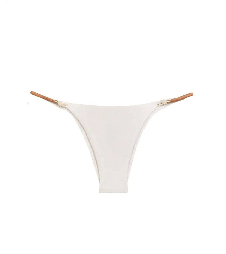 Clearance VIX SWIMWEAR Vix- Firenze Elis Detail Bottom- White -