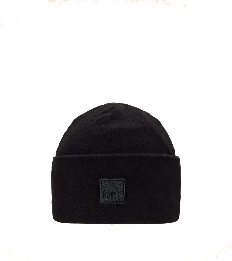 Clearance RAINS Rains- Fleece Beanie- Black - Atelier Talia Sol